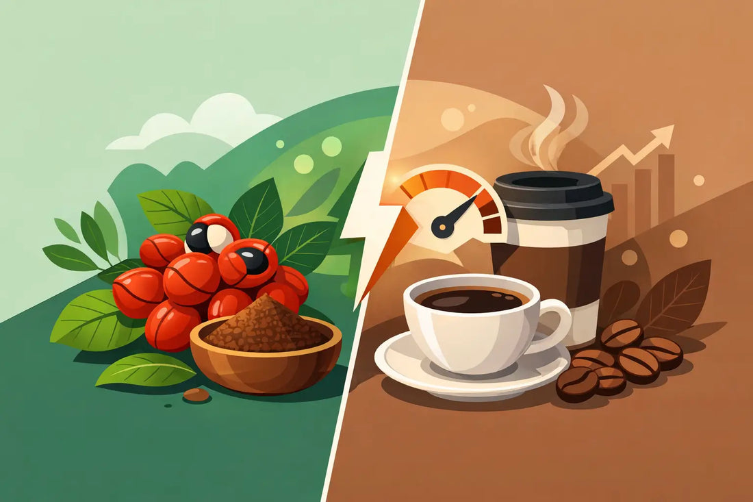 Guarana vs kaffe energi - hvad virker bedst?
