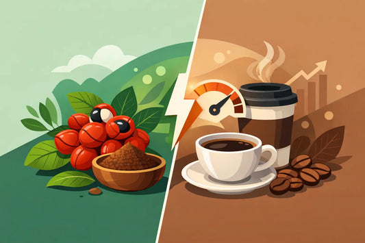 Guarana vs kaffe energi - hvad virker bedst?